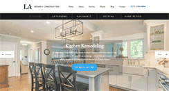 Desktop Screenshot of ladesignandconstruction.com