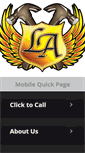 Mobile Screenshot of ladesignandconstruction.com